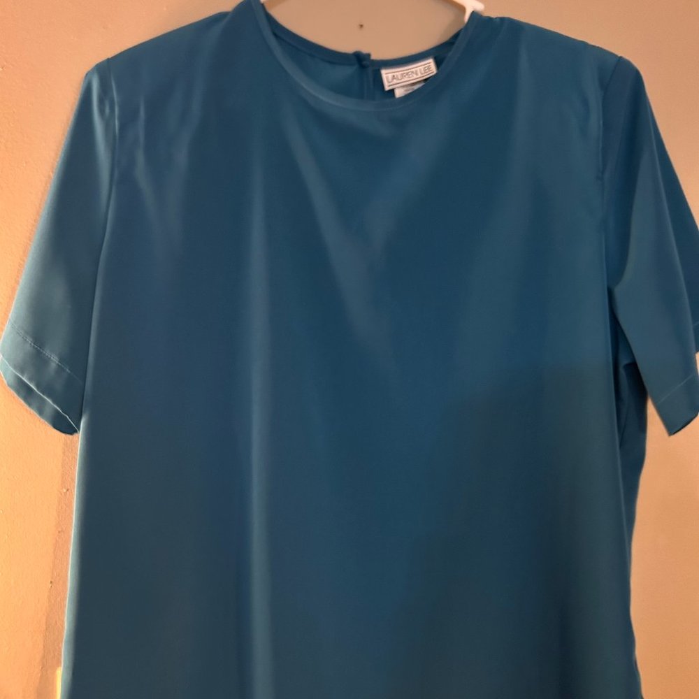 Lauren Lee women's dark teal shell Size Large